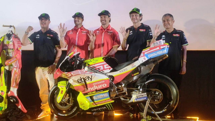 Pertamina Enduro VR46 Luncurkan Special Livery Bertema Indonesia di Mandalika
