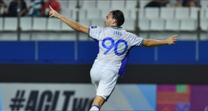 Striker Persib Andrew Jung Kecewa Gol Kedua ke Gawang Bangkok United Dianulir