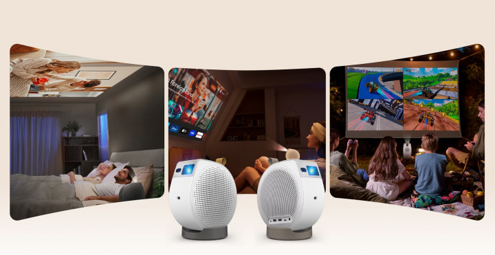 BenQ Luncurkan Proyektor GV32 LED untuk Hiburan di Plafon