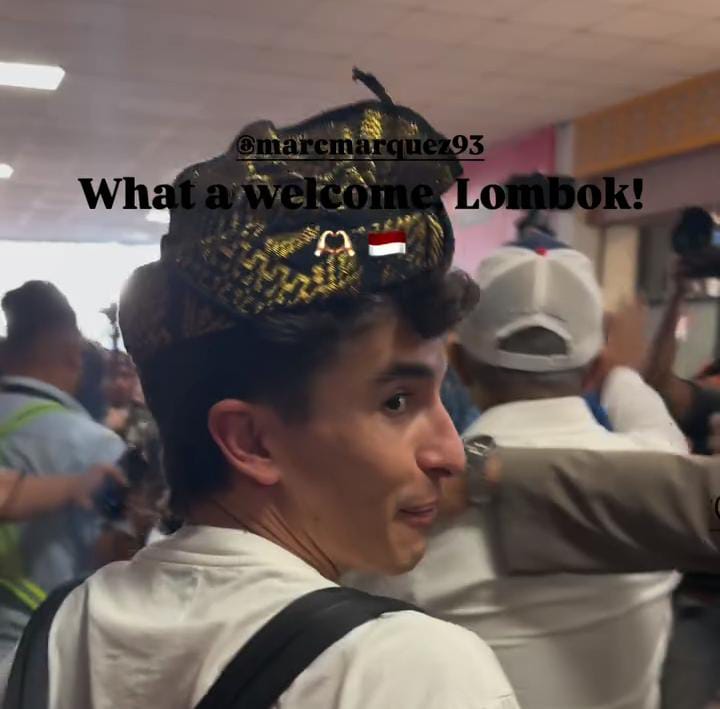 Jelang MotoGP Mandalika, Marquez Terkesan dengan Sambutan Masyarakat Lombok