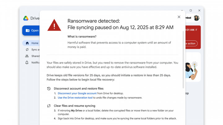 Intervensi AI Baru di Google Drive Hadang Ransomware, Begini Cara Kerjanya