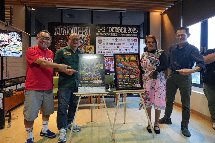 Kustomfest 2025 Angkat Tema Madchinist, 'Kegilaan' Karya Otomotif