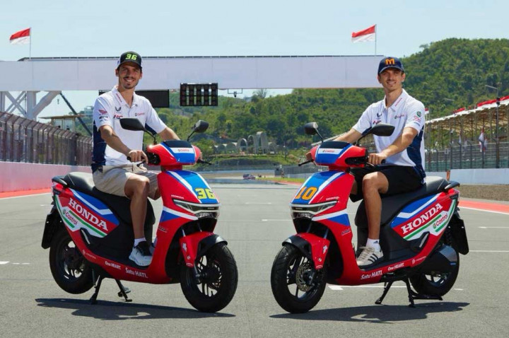 Honda CUV e: Beraksi, Wara-Wiri di Paddock MotoGP Mandalika