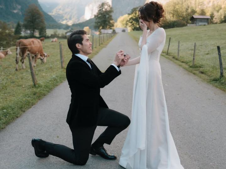 Romantis! El Rumi Lamar Syifa Hadju di Pegunungan Alpen Swiss