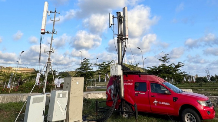 Telkomsel Perkuat 300 BTS 4G/LTE dan Hyper 5G untuk Dukung MotoGP Mandalika 2025