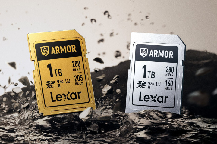 Kartu Memori Lexar Armor Gold Sudah 1TB, Tahan Ekstrem Pakai Bodi Baja
