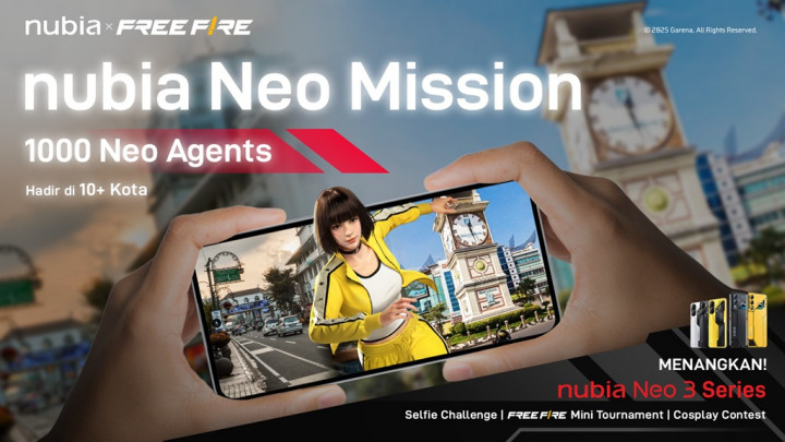 nubia Kampanye Neo Mission: Come, Snap, Win di Lebih dari 10 Kota