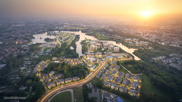 Shila Laketown Pamer Konsep Destinasi Hunian Tepi Danau Modern di Sawangan