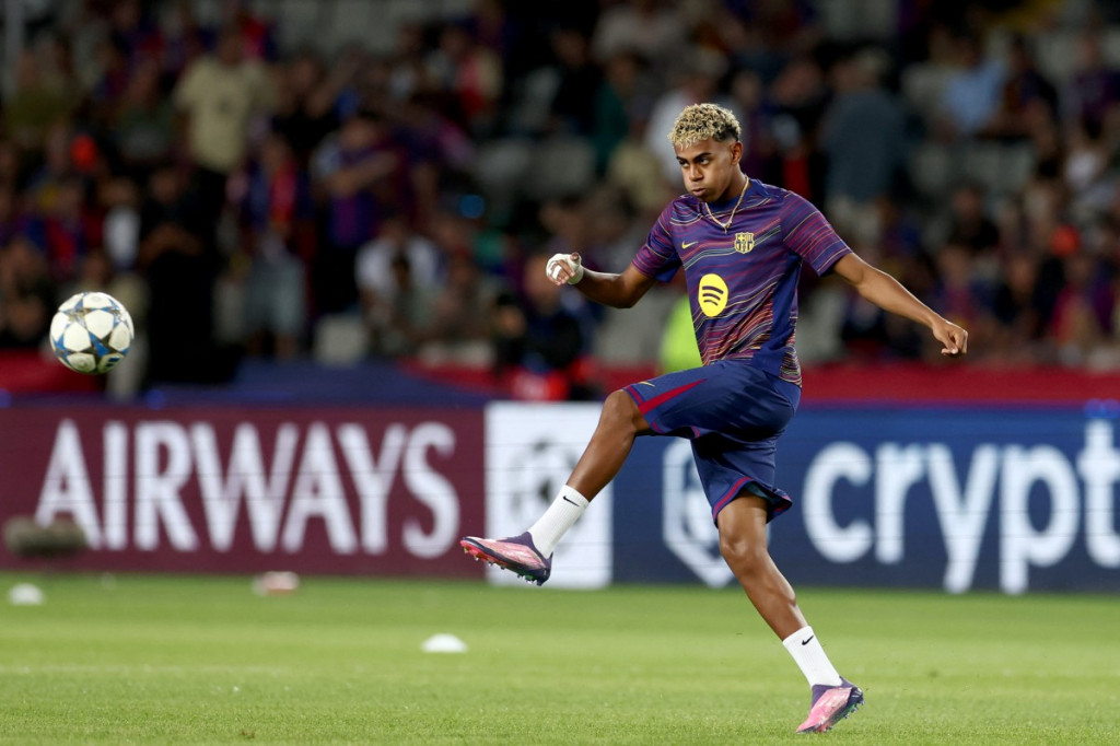 Lamine Yamal. (JOSEP LAGO / AFP)