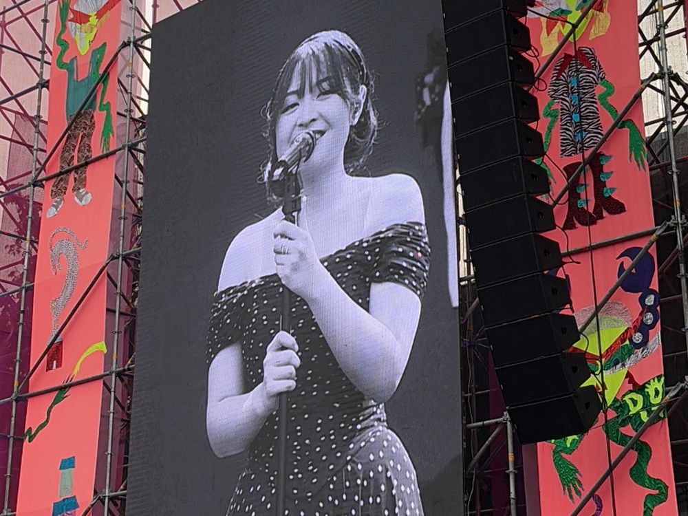 Bernadya di Synchronize Fest 2025 (Foto: Medcom)