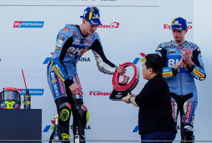 Simak Makna dan Filosofi Trofi MotoGP Mandalika 2025