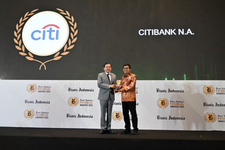 Kinerja Gemilang, Citi Indonesia Jadi Bank Terbaik di BIFA 2025