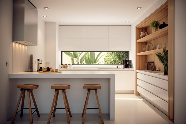 Inspirasi Desain Dapur dengan Mini Bar, Solusi di Ruang Terbatas