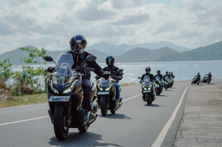 Jajal Honda ADV160 RoadSync di Lombok, Nikmati Performa dengan Lintasan Mempesona