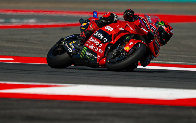 Fransesco Bagnaia gagal finis di GP Mandalika. dok ducati