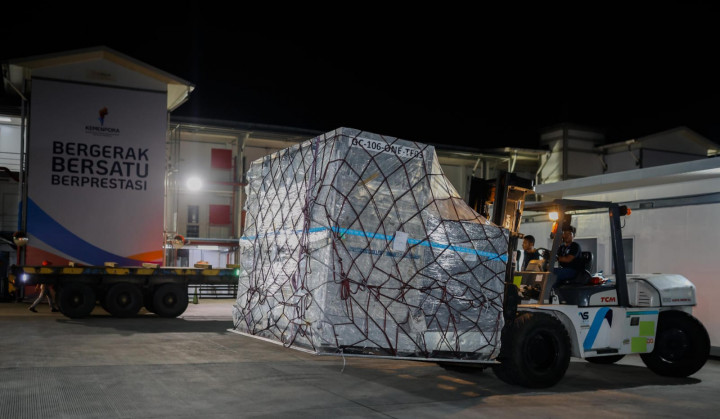 540 Ton Kargo MotoGP dari Mandalika Dikirim ke Australia
