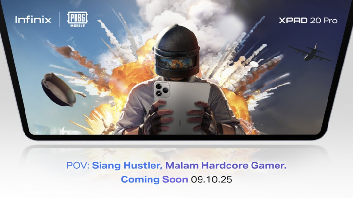 Infinix XPAD 20 Pro Meluncur 9 Oktober, Pamer Produktivitas dan Gaming