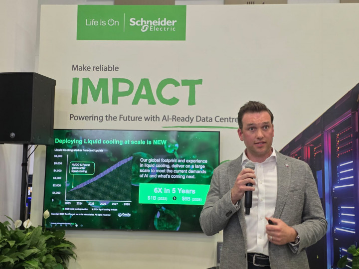 Schneider Electric Paparkan Solusi Pendinginan Generasi Baru di Era AI
