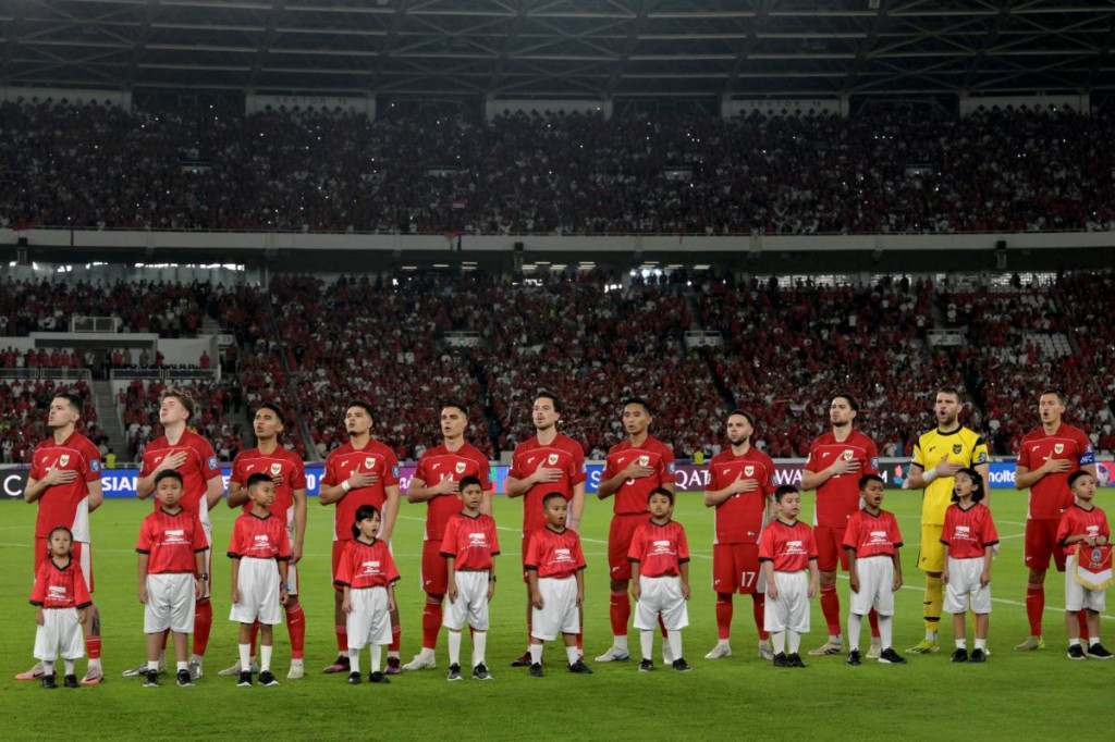 Timnas Indonesia. (Foto: AFP/Bay Ismoyo)