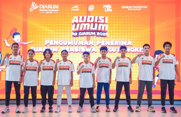 Sembilan Atlet Raih Beasiswa Bulu Tangkis dan Gabung PB Djarum