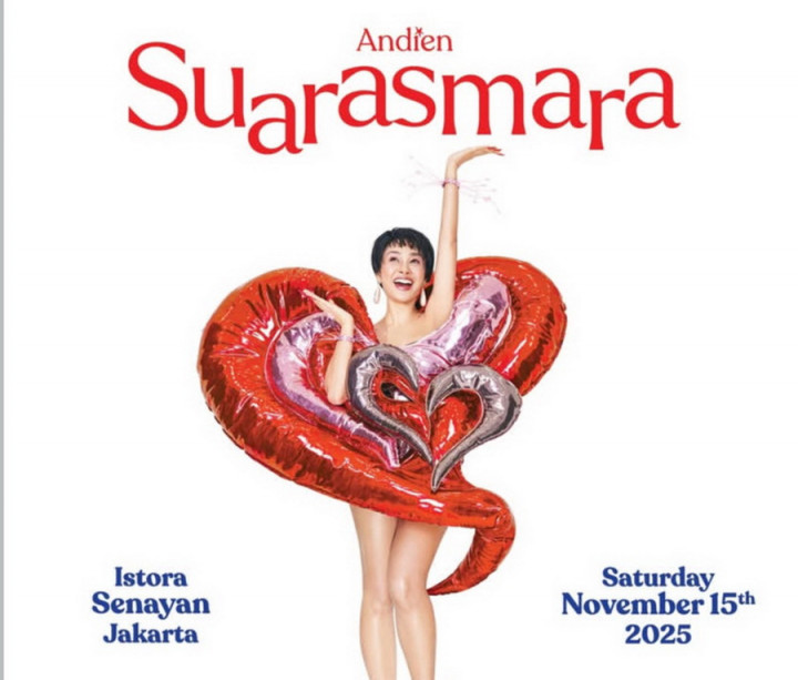 Andien Gelar Konser 25 Tahun Berkarya, Perayaan Perjalanan Musik Penuh Cinta