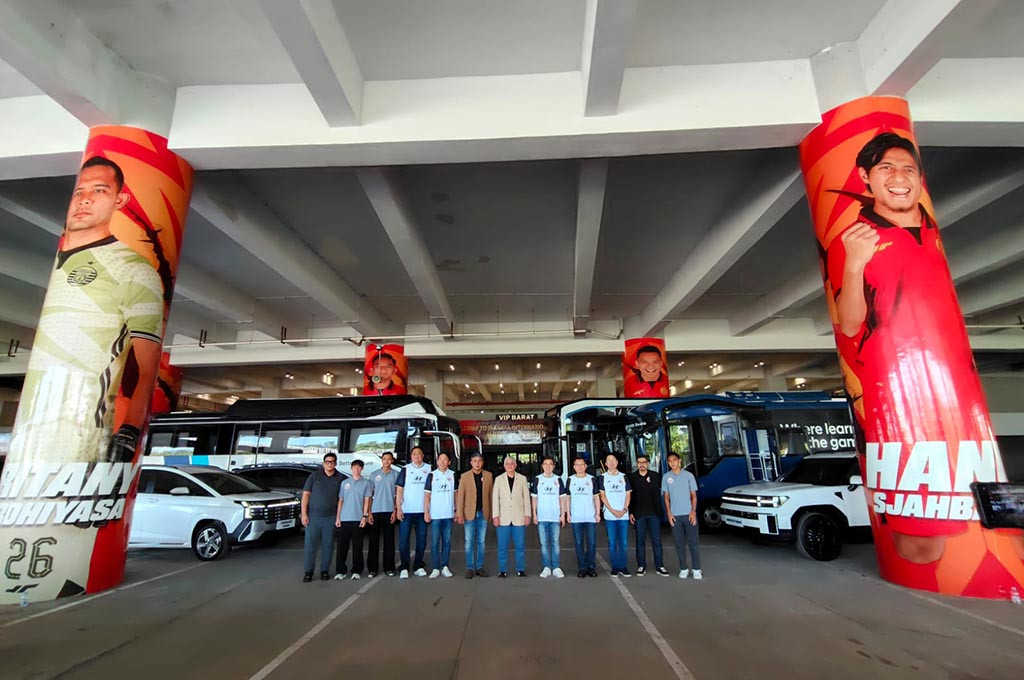 PT Hyundai Motors Indonesia (HMID) memberikan dukungan sponsorship untuk Persija Jakarta untuk musim Super League 2025/2026. Medcom.id/Ekawan Raharja