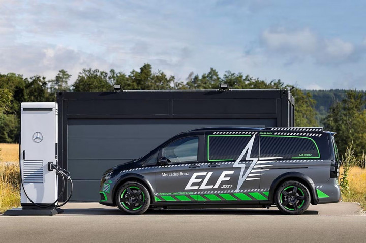 Mercedes-Benz Kembangkan Charging Mobil Listrik Secepat Isi Bensin