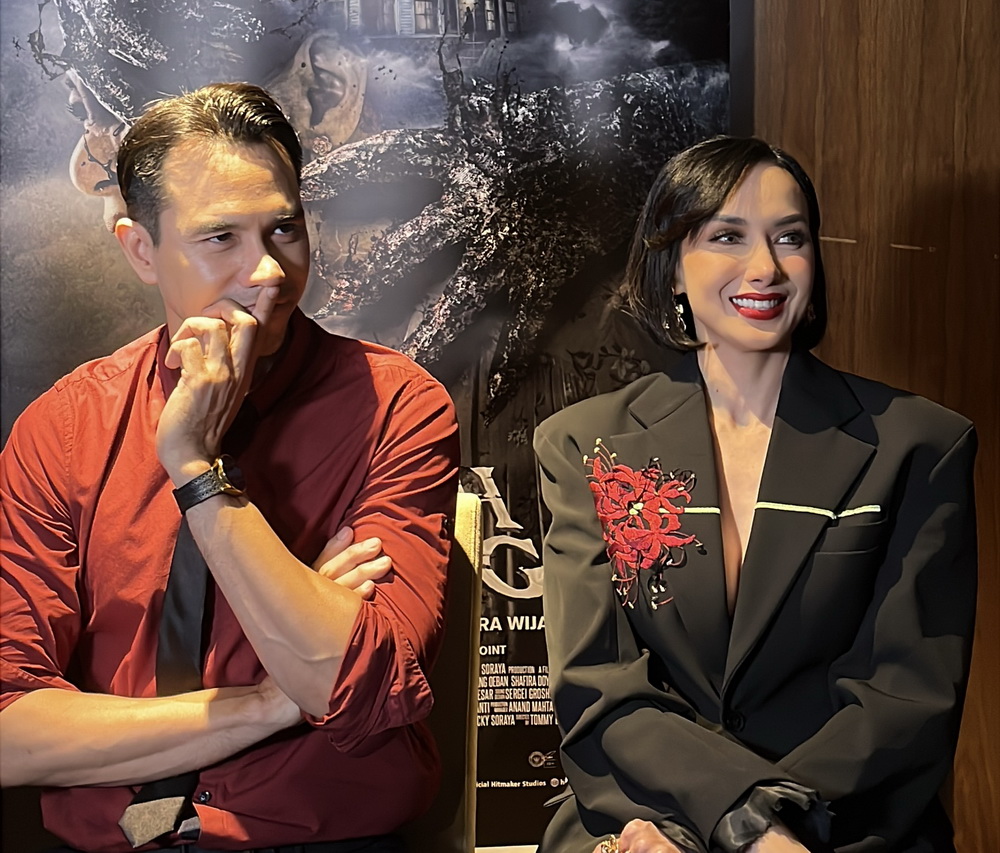 Darius Sinathrya dan Sara Wijayanto (Foto: medcom/thiyya)