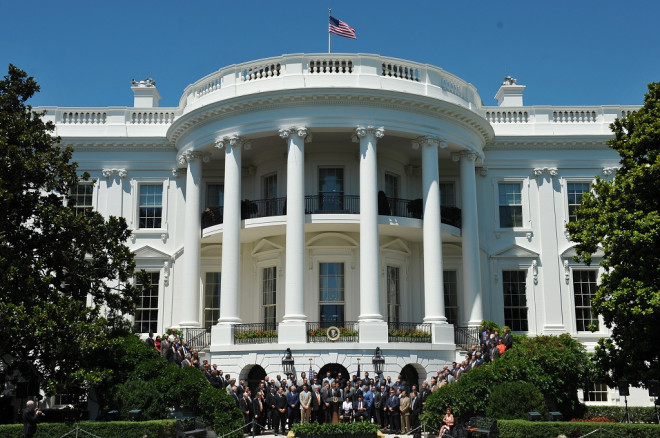 Gedung Putih di Washington. (Foto: AFP)
