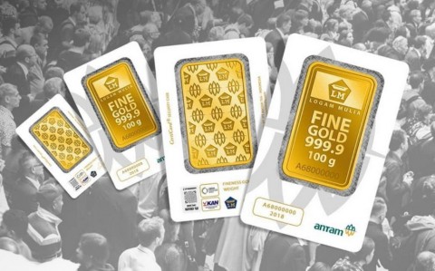 Harga Emas Antam Hari Ini Naik Rp5.000, Nyaris Rp2,3 Juta/Gram