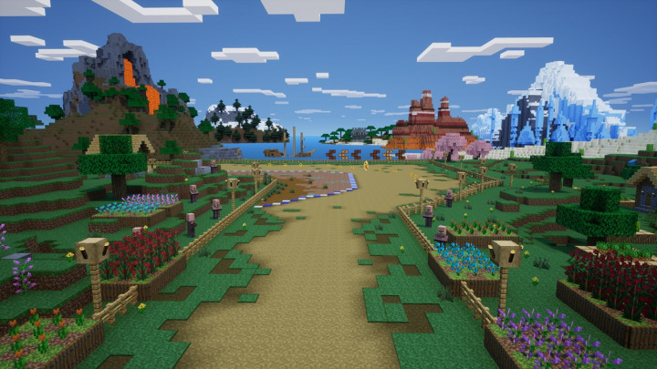 Sudah Rilis, Minecraft Ikutan Balapan di Sonic Racing: CrossWorlds