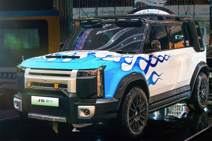 Chery J6 Modifikasi Karya Cellos ZXZ, Pengunjung IMX 2025 Bisa Dapat Gratis!