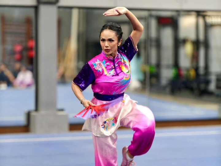 Kris Dayanti Wakili Indonesia di Kejuaraan Wushu Internasional