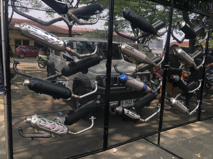 Sponsori Mio World Day, Knalpot Lokal Ini Laris di Pasar Asia Tenggara