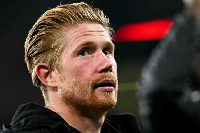 Kevin de Bruyne cetak dua gol dan membawa Belgia puncaki klasemen sementara Grup J-Foto AFP/Paul Eliis