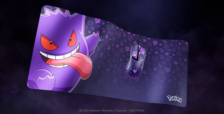 Ada Periferal Gaming Edisi Gengar untuk Koleksi Pokémon dari Razer