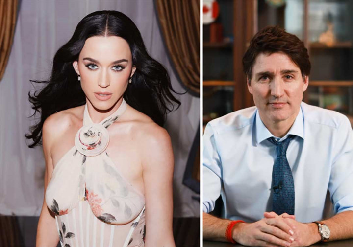 Katy Perry Terciduk Bermesraan dengan Mantan PM Kanada di Kapal Pesiar