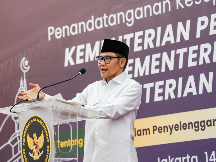 Gedung Ambruk di Ponpes Al-Khoziny, Muhaimin: Ini <i>Wake-up Call</i> untuk Kita