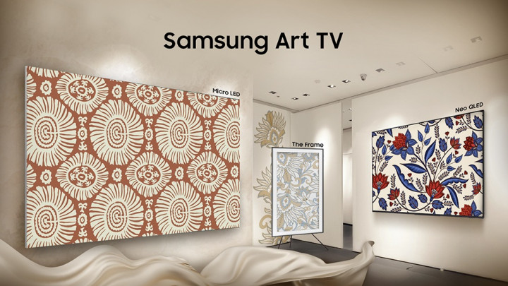 Samsung Art TV Sulap Ruang Keluarga Jadi Galeri Seni Global