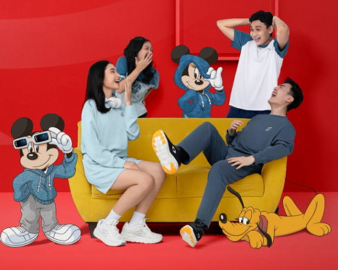 Begini Tampilan Koleksi Pakaian Athleisure ASTEC Edisi Disney