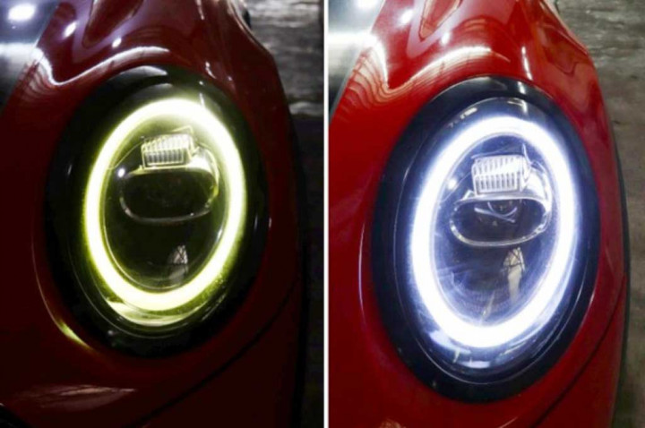 Tomi Airbrush Klaim Bisa Perbaiki DRL MINI Cooper Anti Mahal!