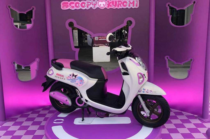 Keren, Ada Kuromi di Honda Scoopy!