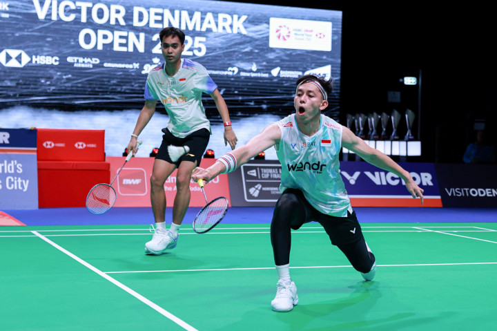 Denmark Open 2025: Debut Manis Rian/Rahmat Singkirkan Unggulan Kedua