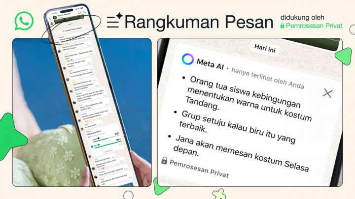 WhatsApp Hadirkan Fitur Rangkuman Pesan, Komit Jaga Privasi