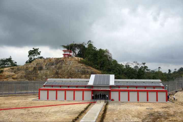 Lapas Karanganyar di Pulau Nusakambangan, Cilacap, Jawa Tengah. Foto: MI/Lilik Dharmawan