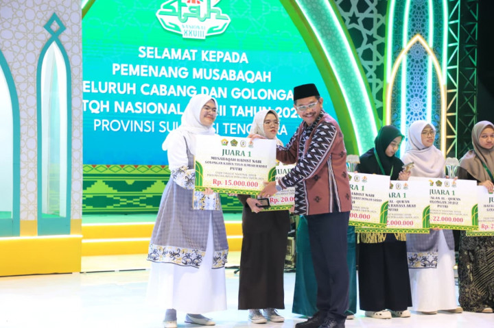 Penutupan STQH 2025, Jadi Panggung Syiar Al-Qur’an dan Hadis