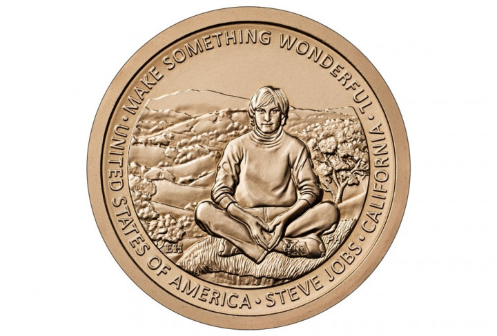 Desain Koin USD1 Edisi Khusus Steve Jobs, Sosok Ikonik di Balik Teknologi