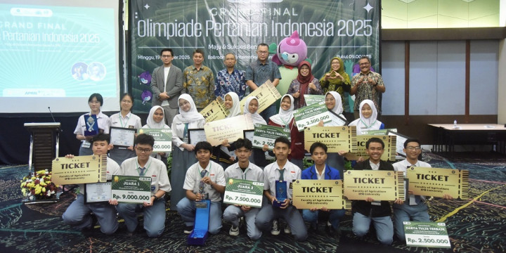 Daftar Pemenang Olimpiade Pertanian Indonesia 2025, 5 Anak Petani Dapat <i>Golden Ticket</i> Masuk IPB