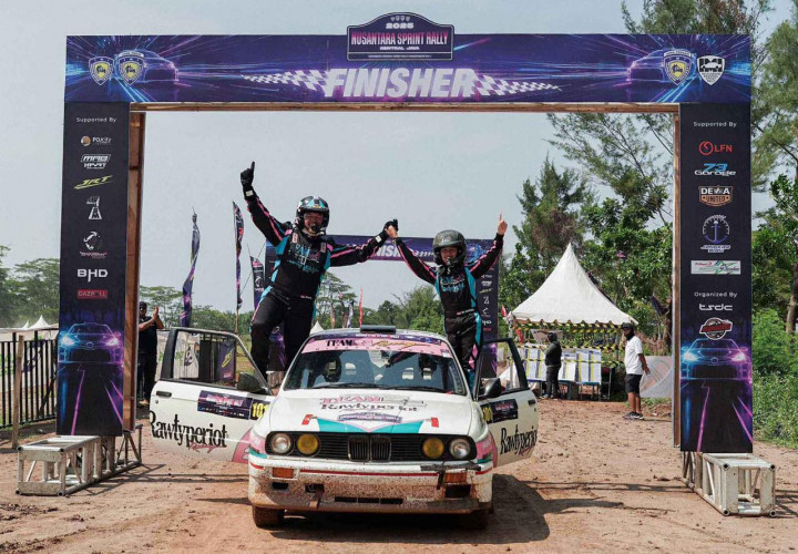 Rifat Sungkar Ajak Putranya Jadi Navigator di Kejurnas Sprint Rally