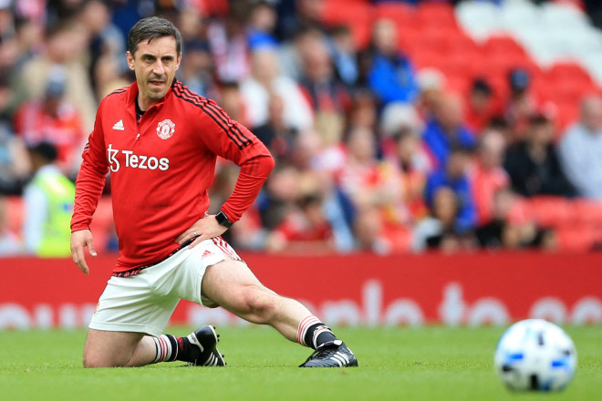 Gary Neville. (Foto: LINDSEY PARNABY / AFP)